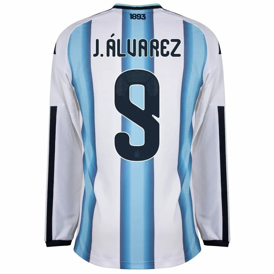 Maillot Argentine Coupe du Monde 2026 Domicile Manches Longues