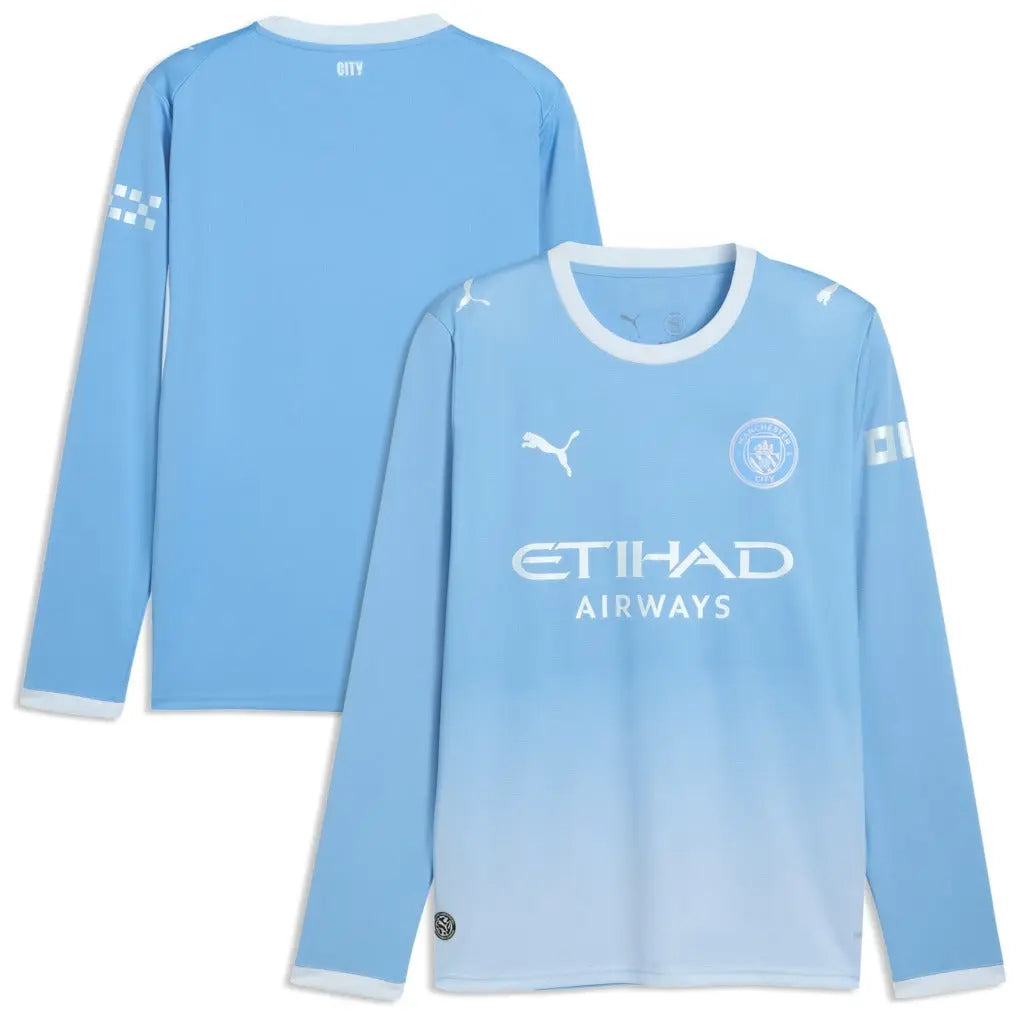 Maillot Manchester City Domicile Manches Longues 2026/2027