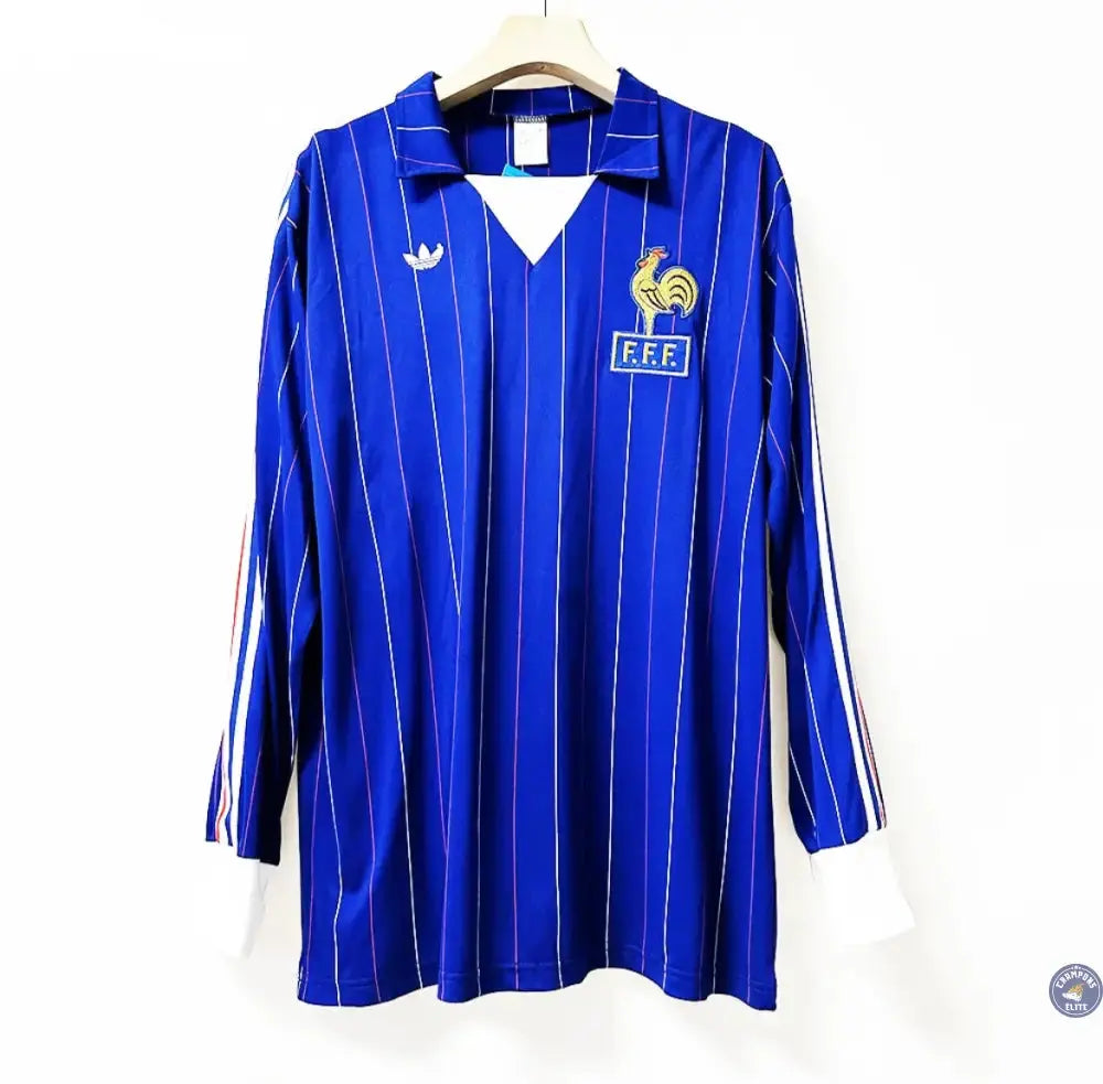 Maillot France 1980 Domicile à manches longues