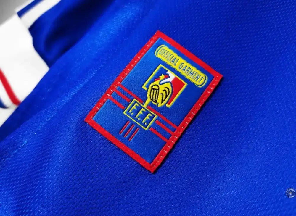 Maillot France 1998 Domicile à manches longues