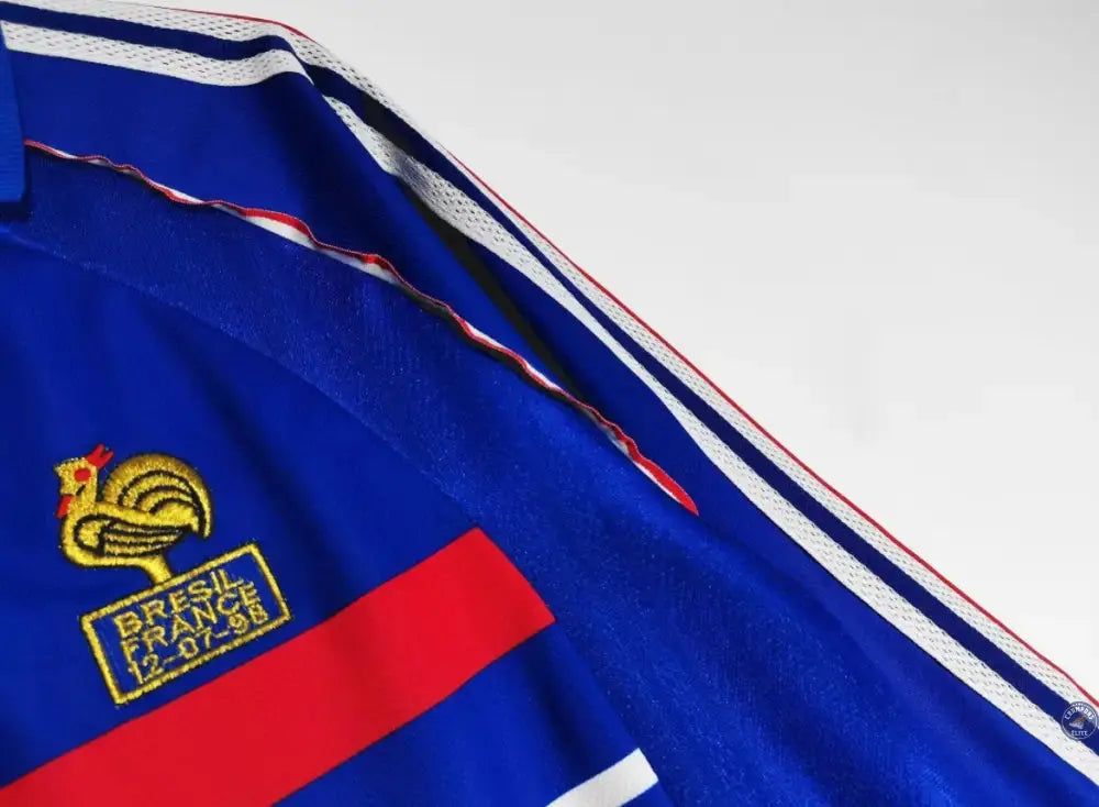 Maillot France 1998 Domicile à manches longues