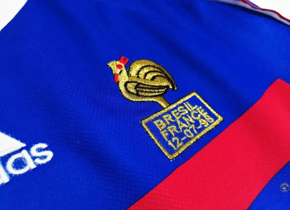 Maillot France 1998 Domicile à manches longues