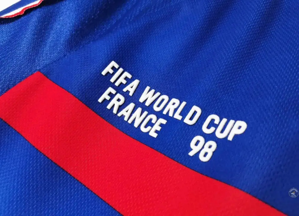 Maillot France 1998 Domicile à manches longues