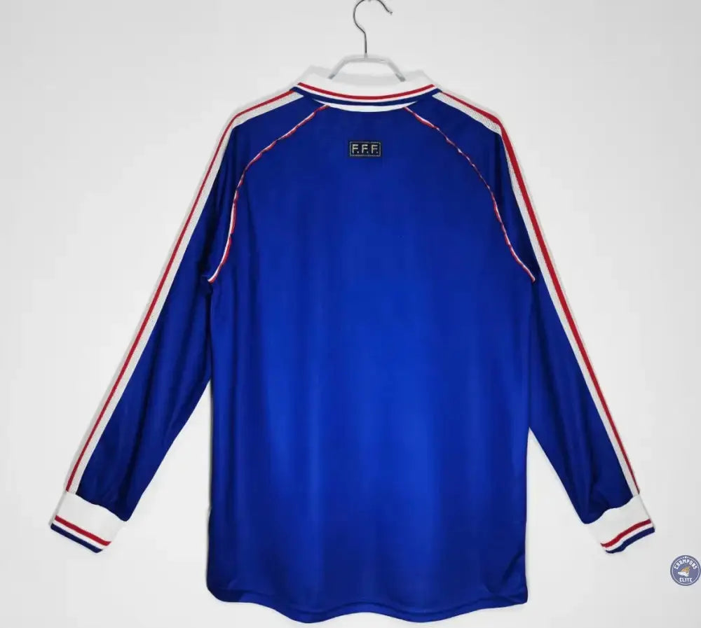 Maillot France 1998 Domicile à manches longues