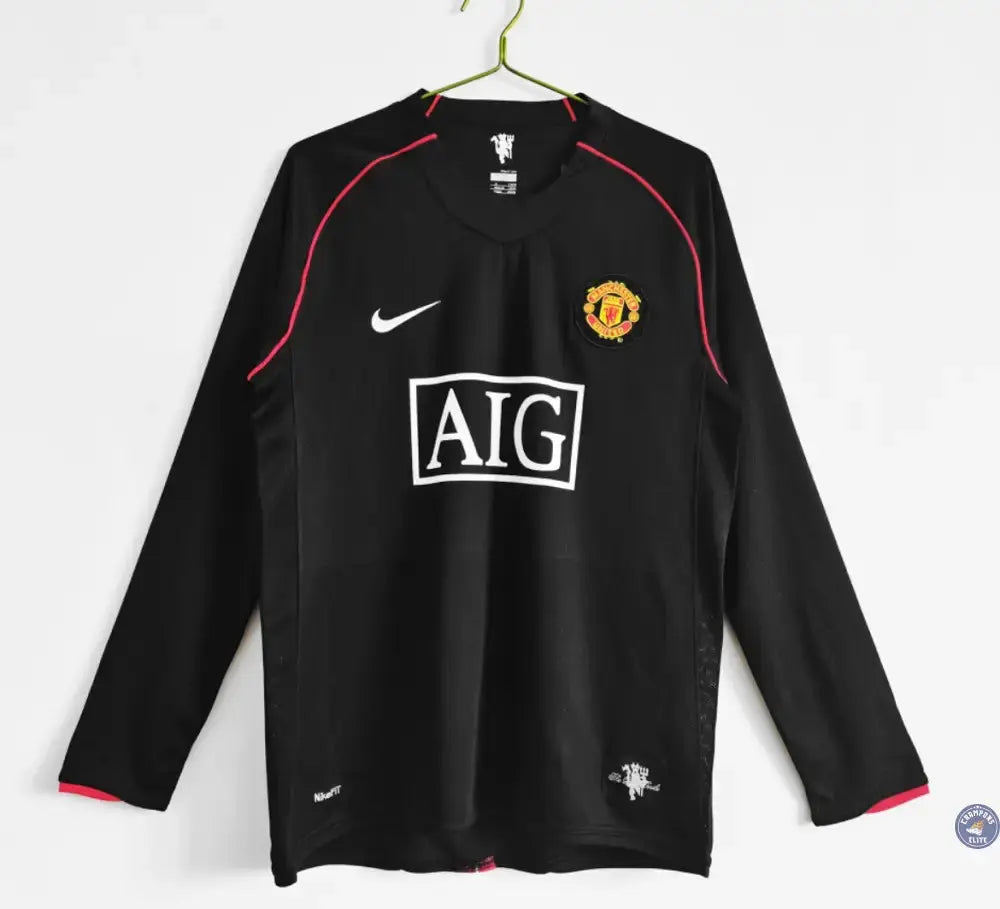 Maillot Manchester United 2007/08 Extérieur à manches longues