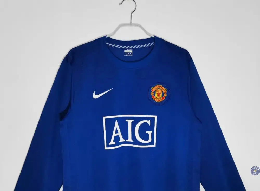 Maillot Manchester United 2007/08 Third à manches longues