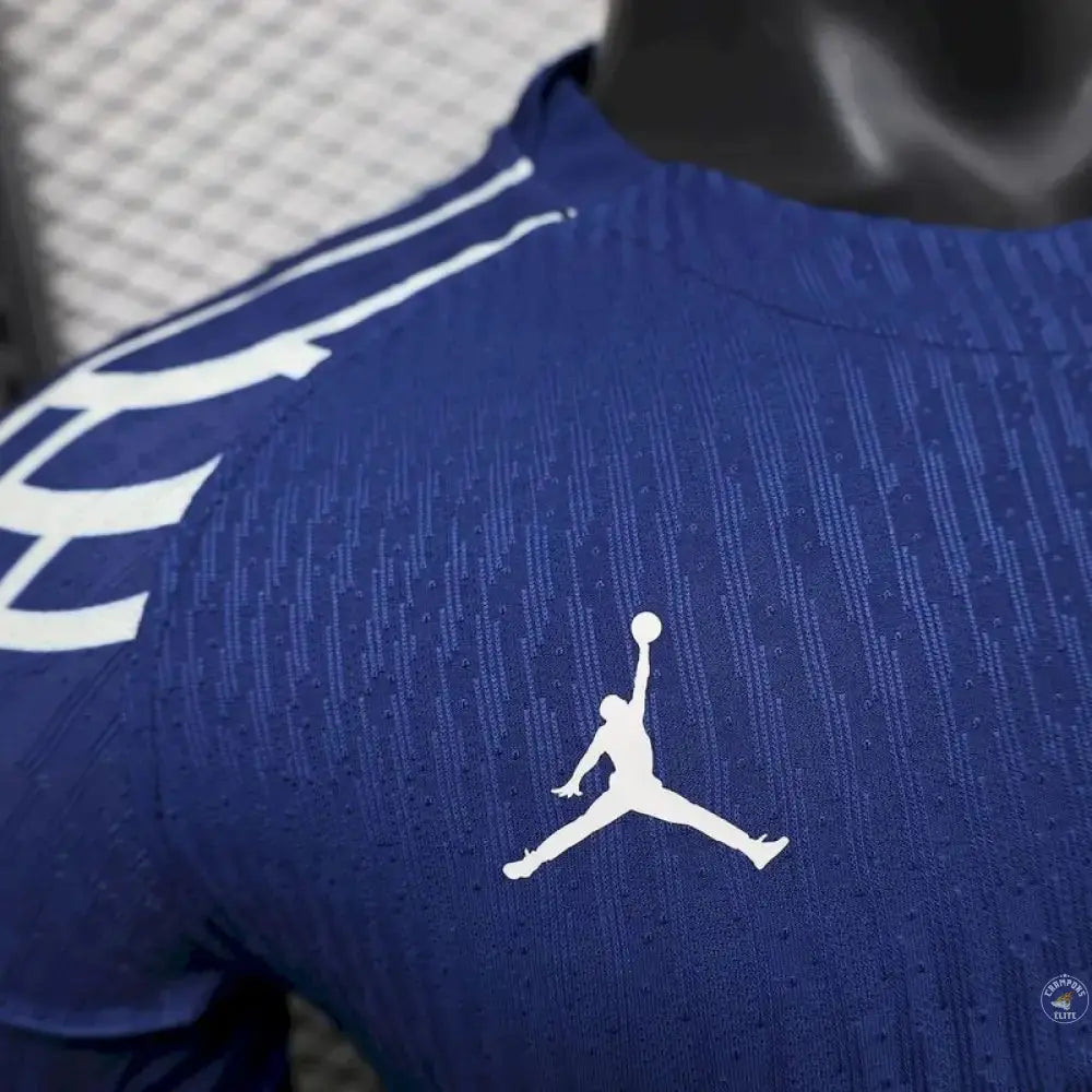 Maillot PSG 2024/25 Fourth Jordan Bleu - Manches courtes PRO