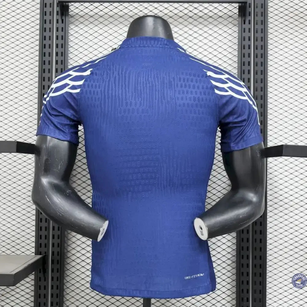 Maillot PSG 2024/25 Fourth Jordan Bleu - Manches courtes PRO